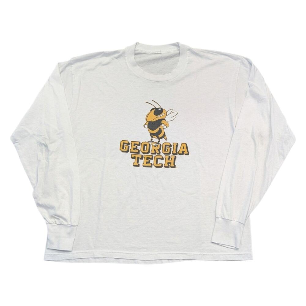 90s Georgia Tech Buzz Long Sleeve T Shirt